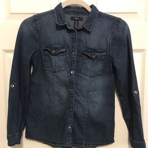 GapKids XL girls denim shirt.